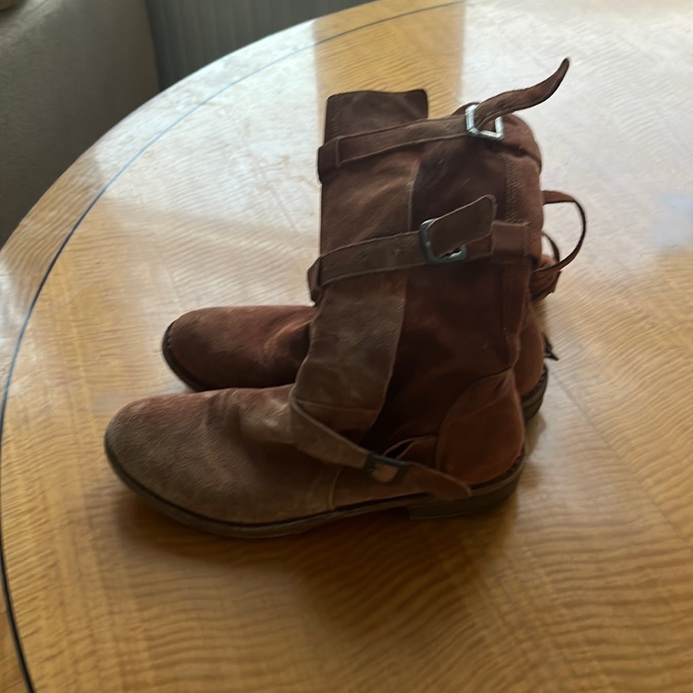 Fiorentini Baker Eternity Biker Boots Cognac